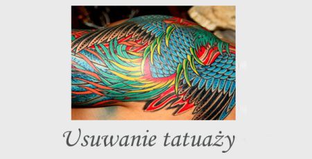 Usuwanie tatuaży tatuaż kolorowy niechciany tatuaż gdzie usunąć tatuaż laser pikosekundowy